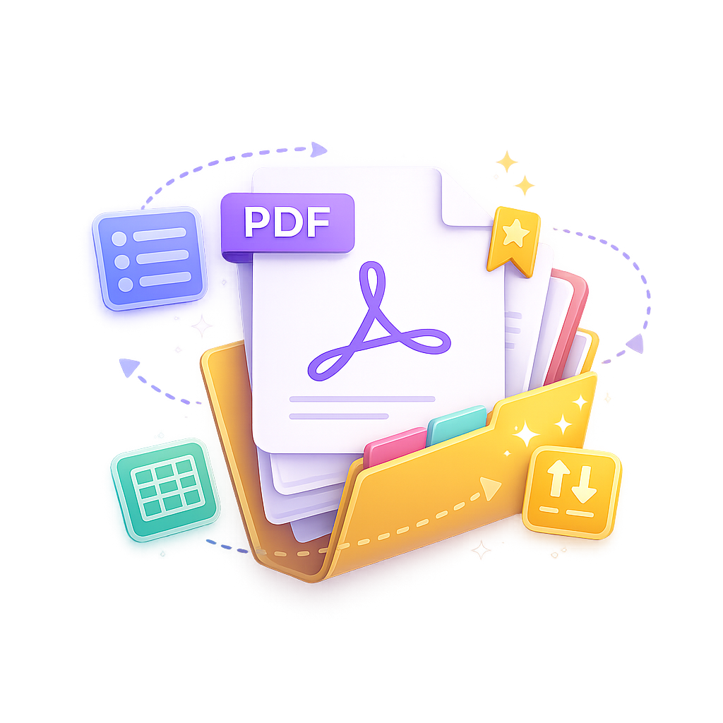 Organize PDF